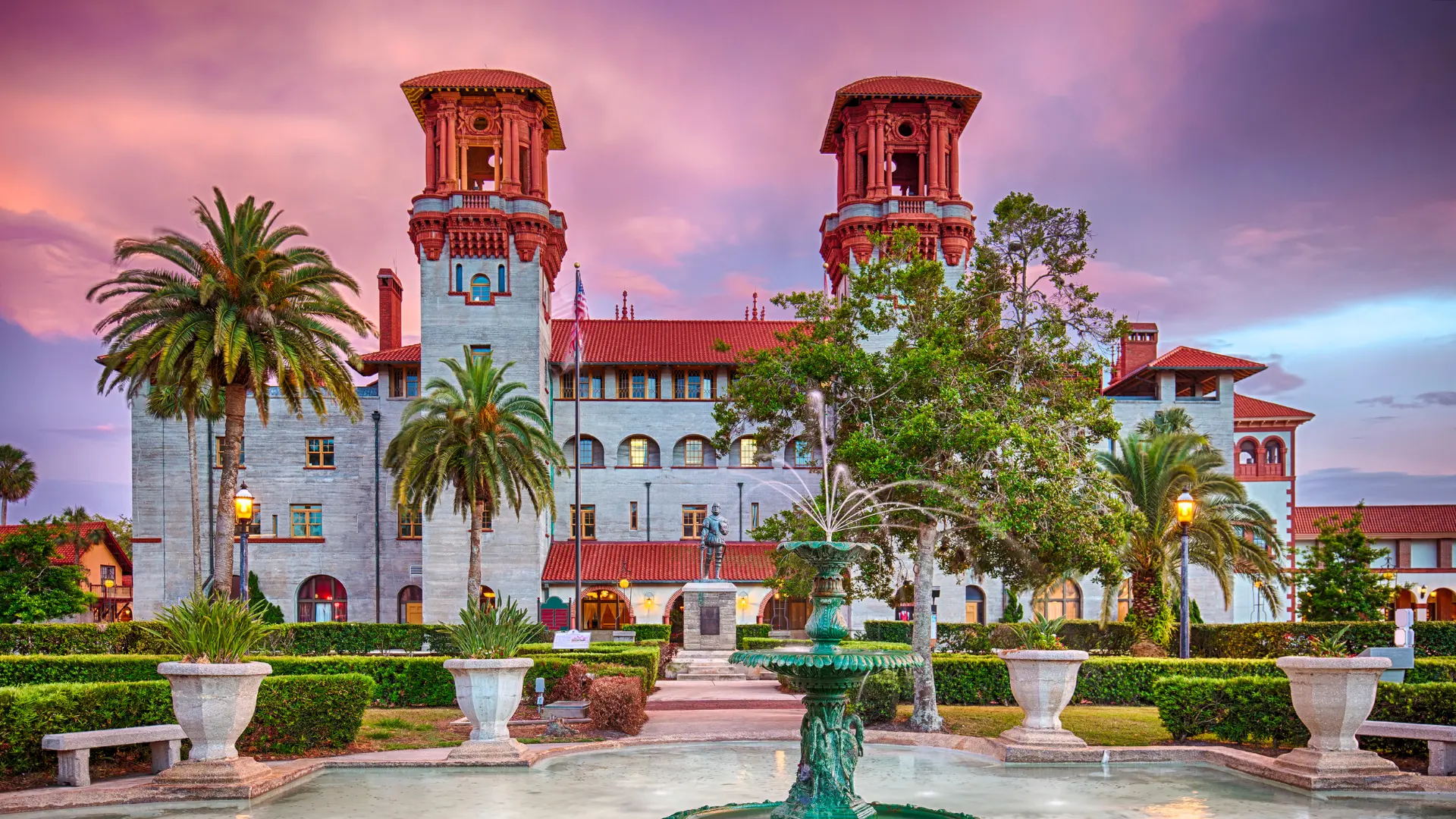 Historic building in downtown St. Augustine, FL