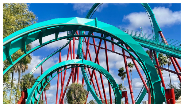 Kumba roller coaster in Tampa, FL