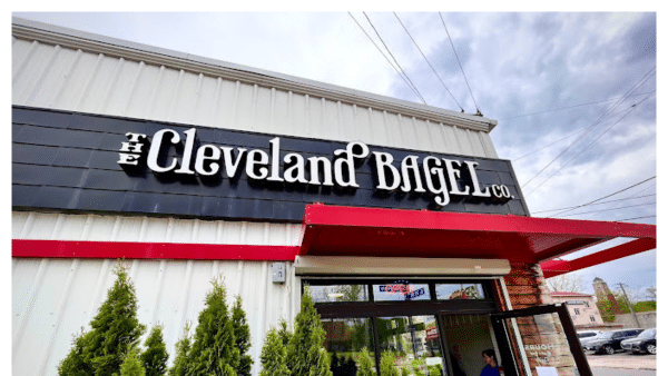 View of the exterior at Cleveland Bagel Co.