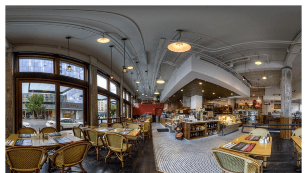 View of the inside dining room at Cheryl's on 12th