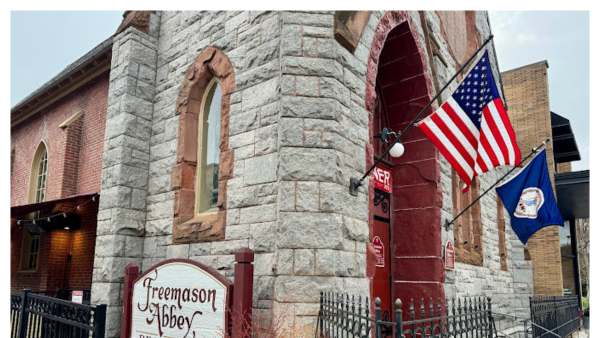 View of the exterior at Freemason Abbey Restaurant & Tavern