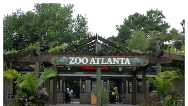 View of the facade at Zoo Atlanta